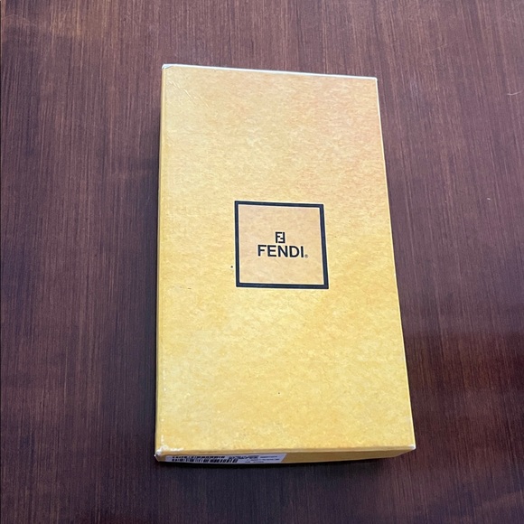 Fendi Silk Sheer Scarf Wrap 32.5” x 32.5” - Picture 12 of 12